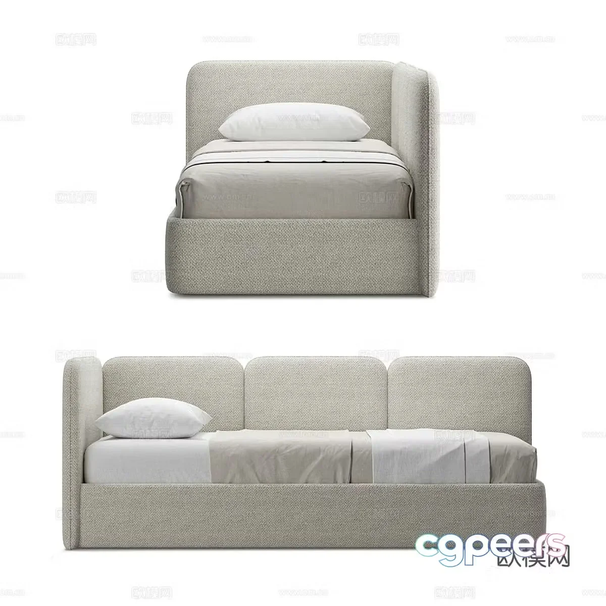 Children’s bed 3d model