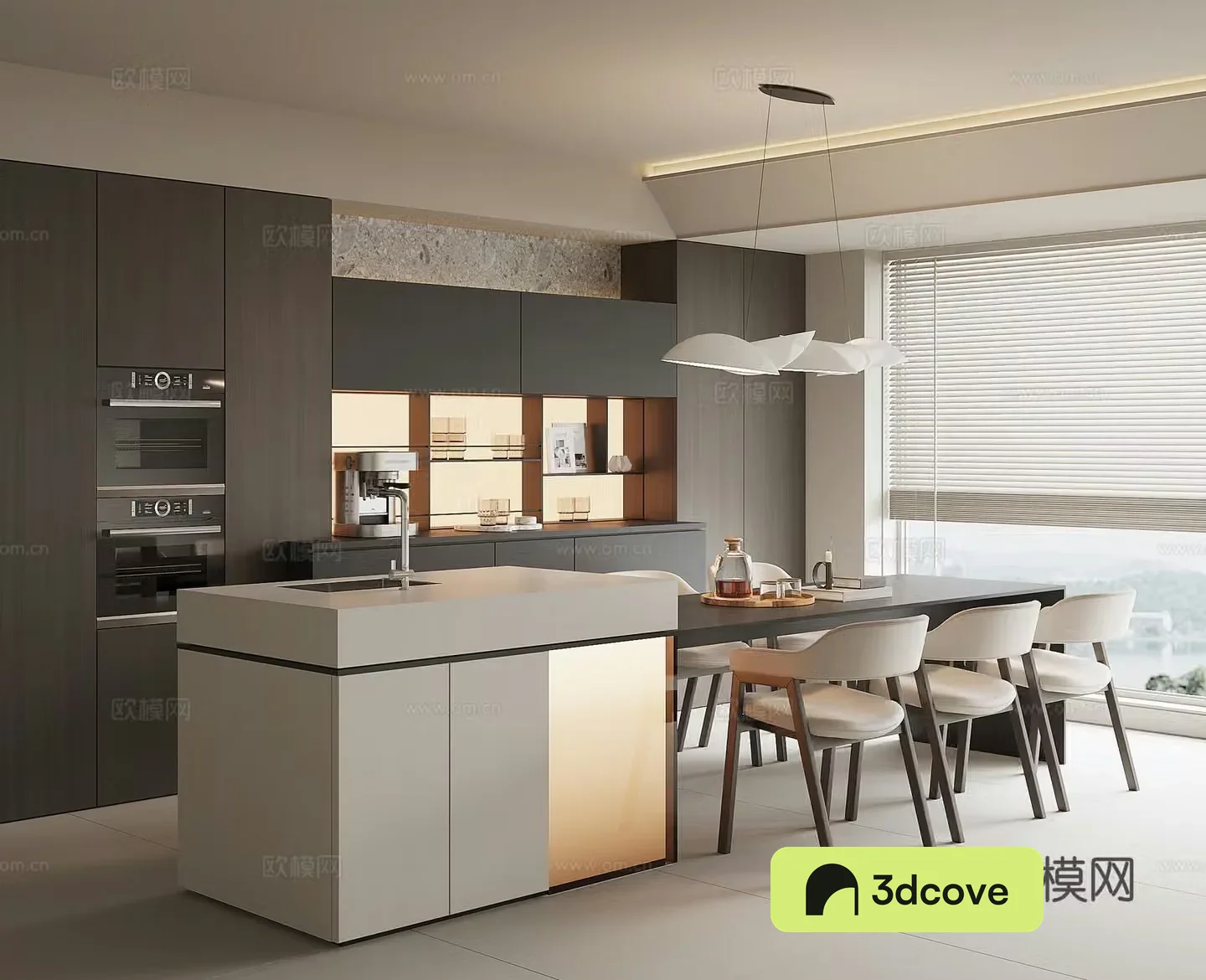 Modern home restaurant