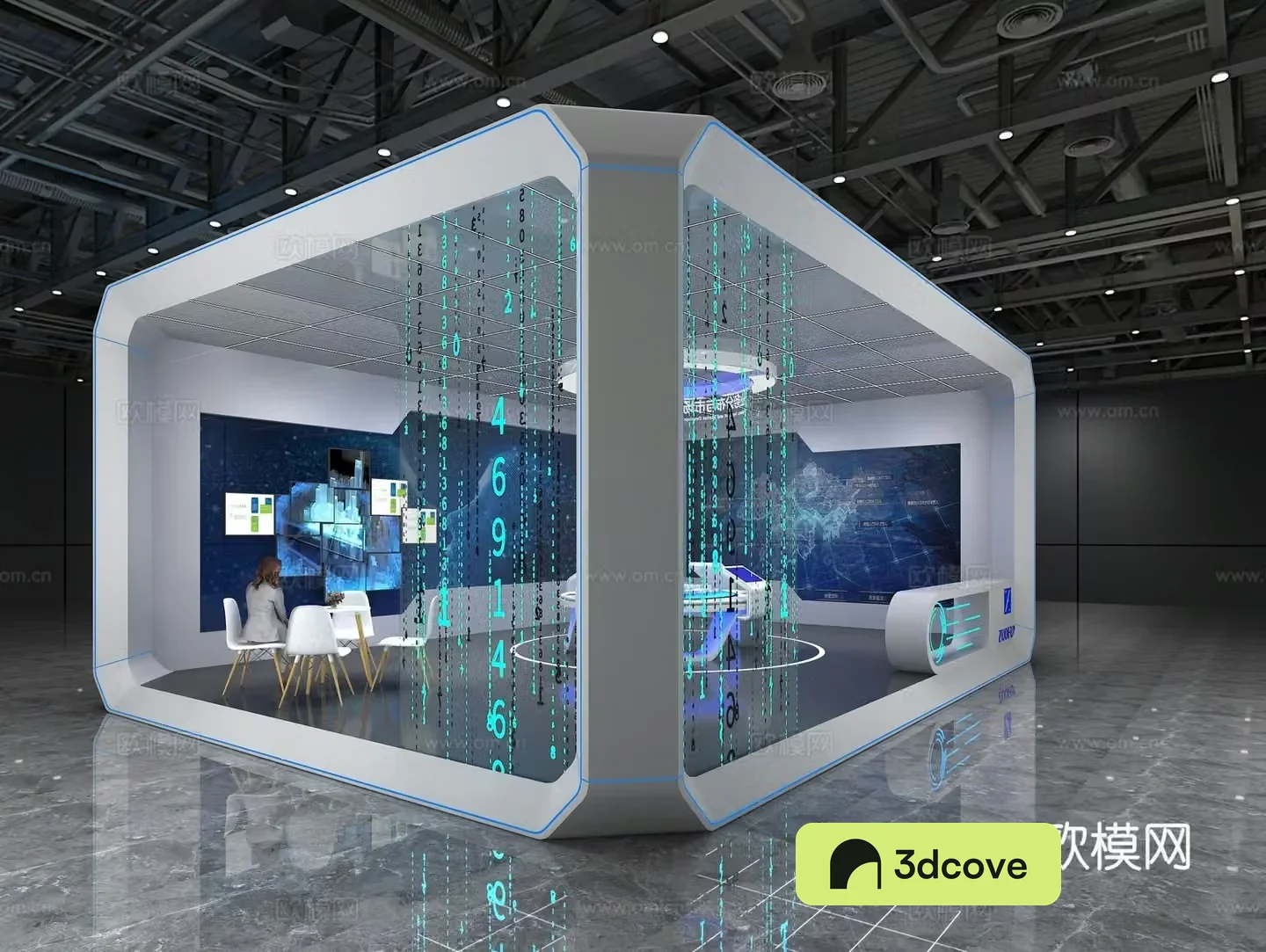 Modern real estate exhibition