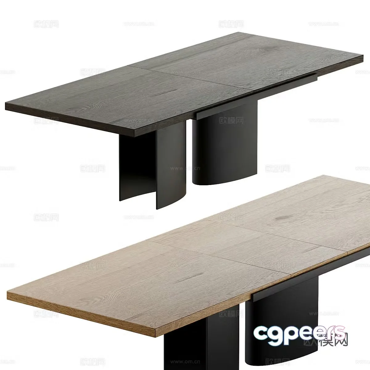 Wasabi Medium Style Silo Dining Table 3D Model