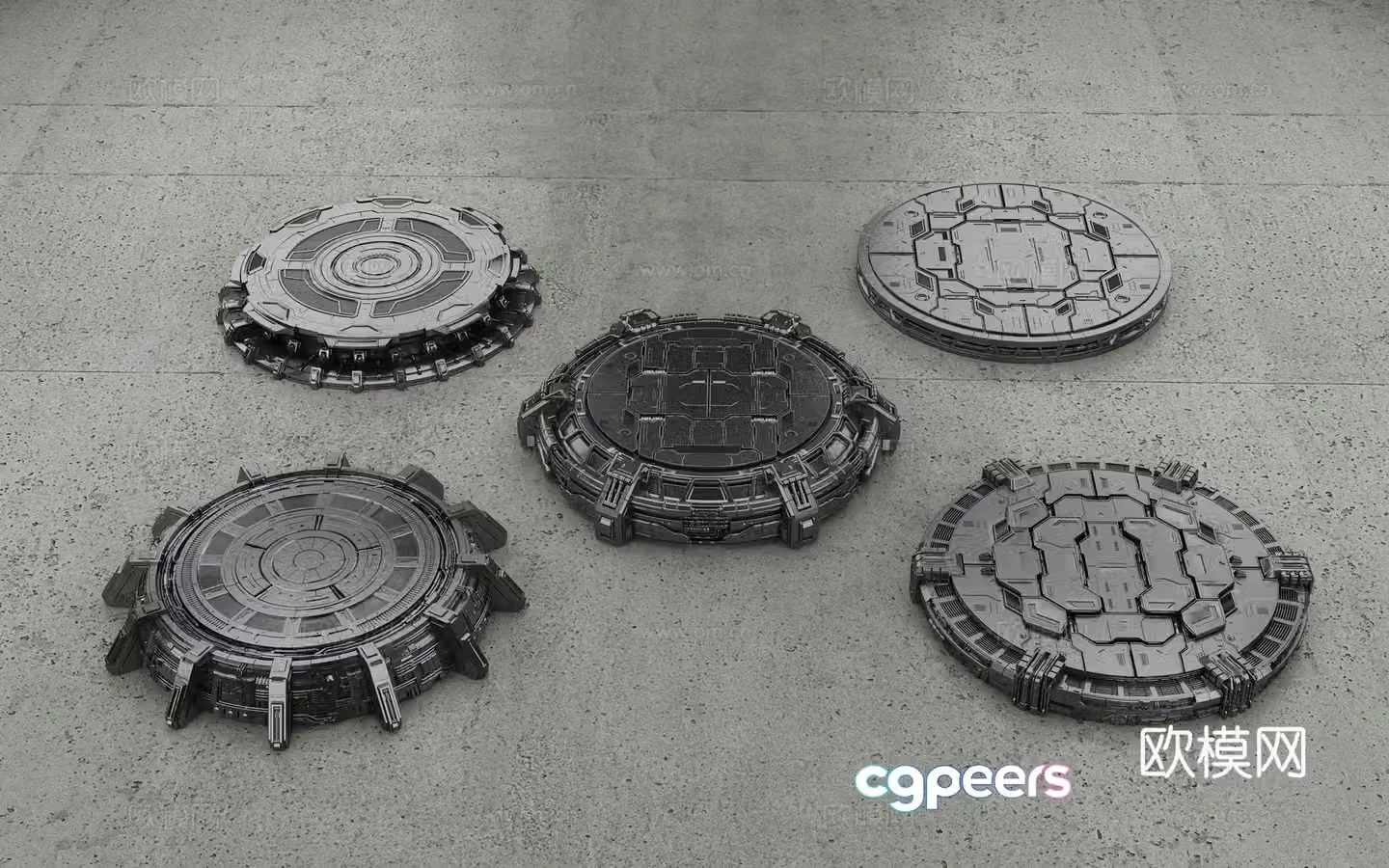 Technology booth Future booth Space booth Booth Machinery booth Industrial booth 3D model