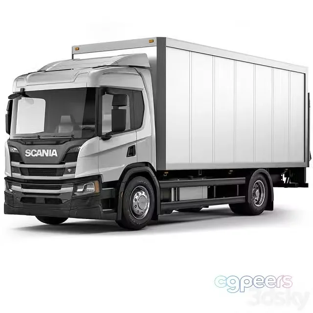 3ds Max Free – Scania P500 lorry truck 2018