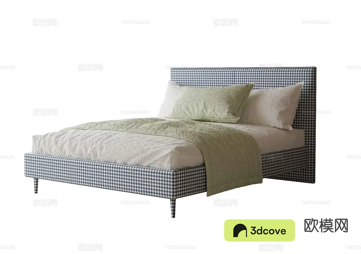 Modern double bed