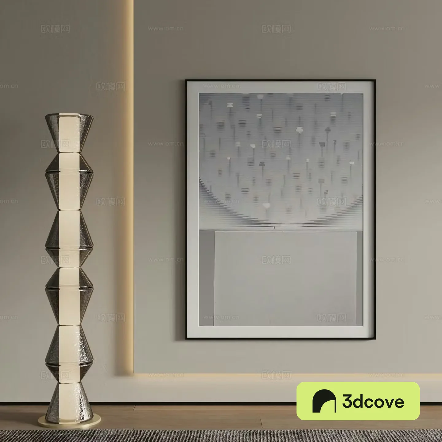 Modern abstract painting Decorative painting