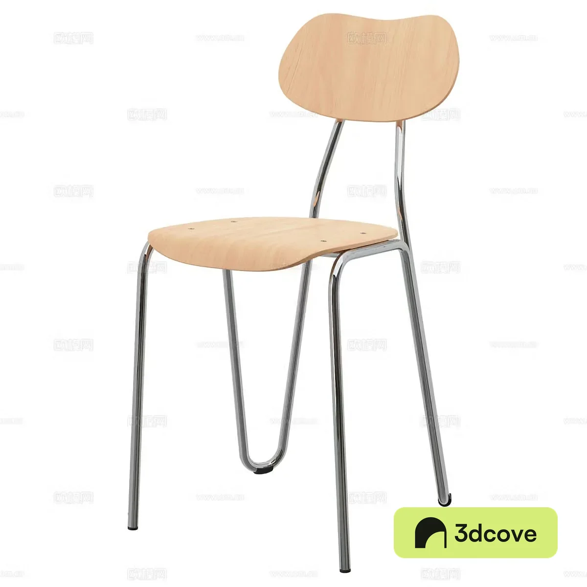 Nordic simple single chair simple chair living room chair stool