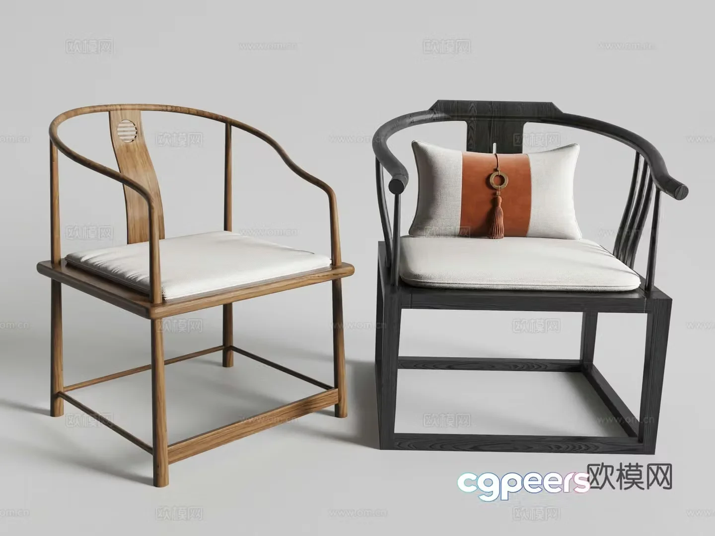 New Chinese chair 3d model