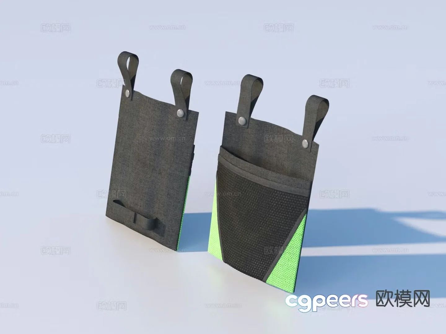 bag cloth bag gift bag sketch 3d model