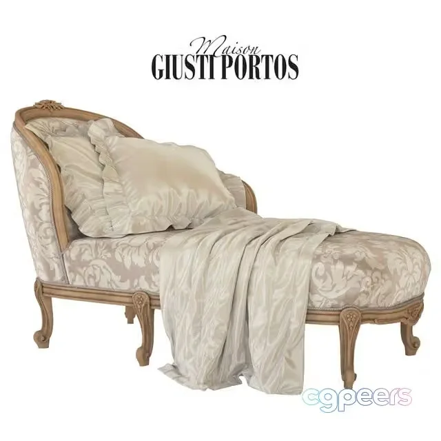 3ds Max Free – Couch NOUVELLE 430 Giusti Portos