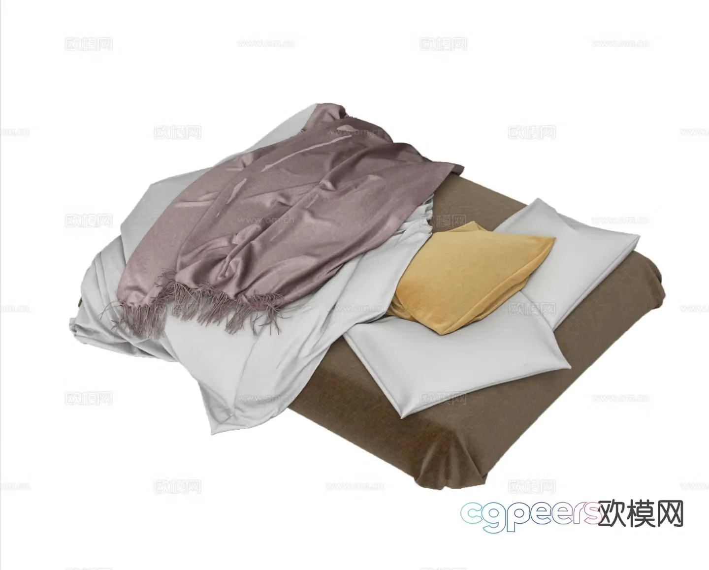 Tatami mattress 3d model