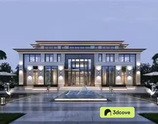 Modern Asian-Style Building
