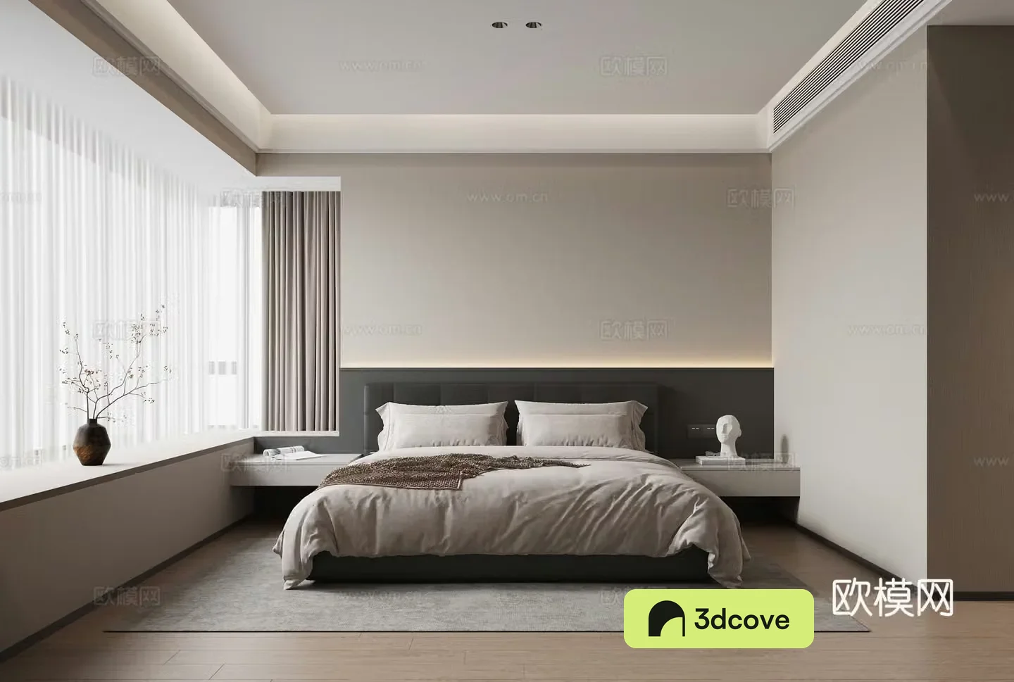 Modern bedroom