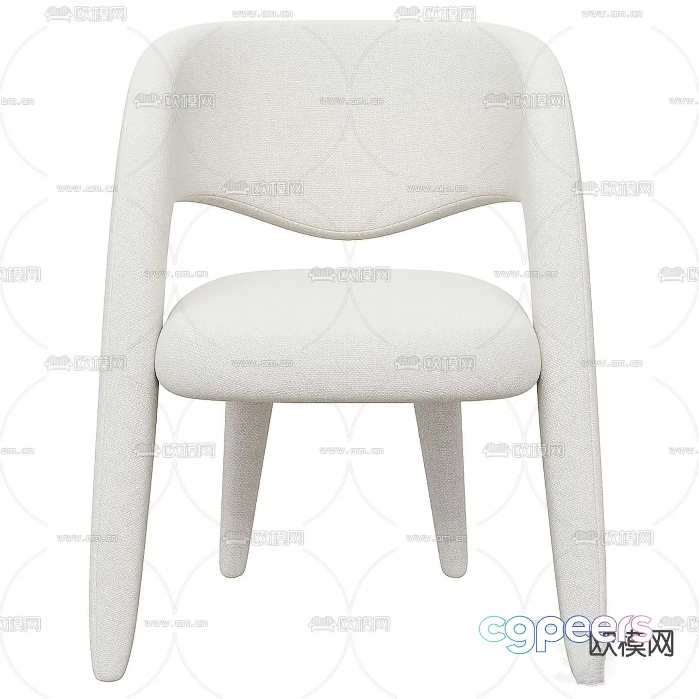 Modern chair Dining chair 3d model