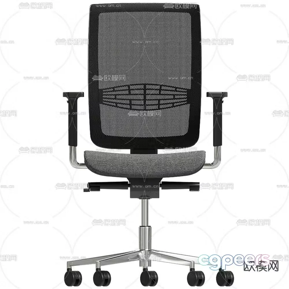 Milani office chair shift chair staff chair 3d model