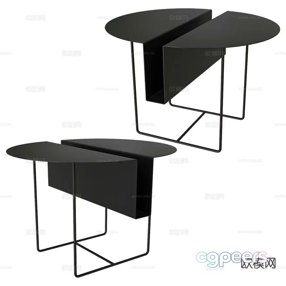 Sgib side table corner table table table 3d model