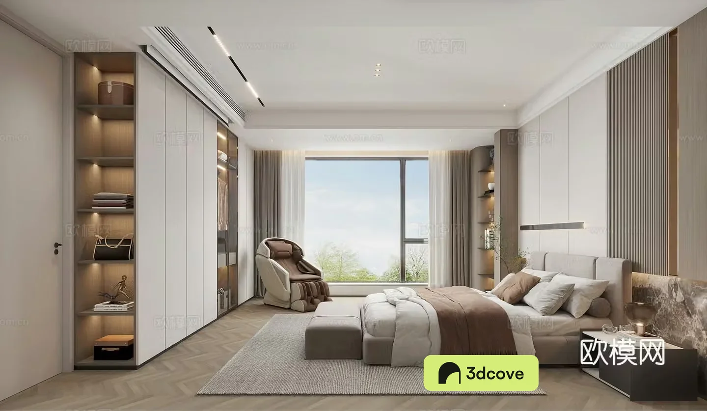 Modern bedroom
