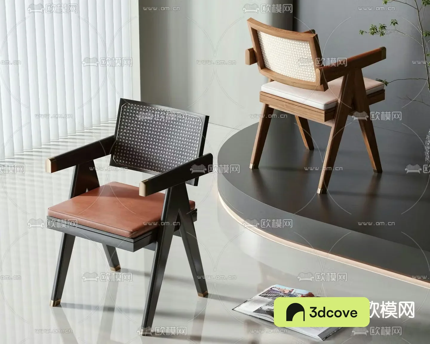 New Chinese style chair dining chair