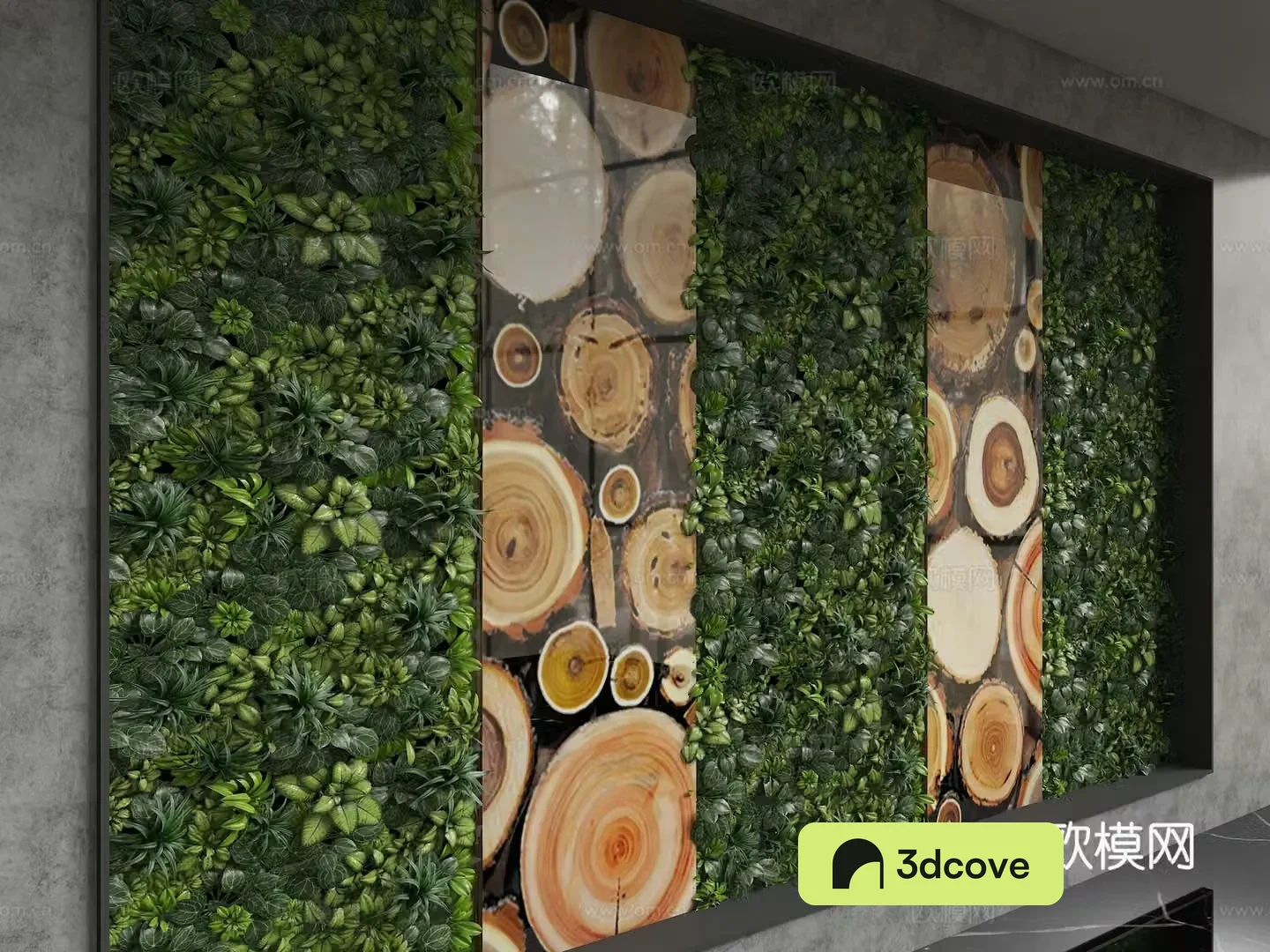 Modern background wall
