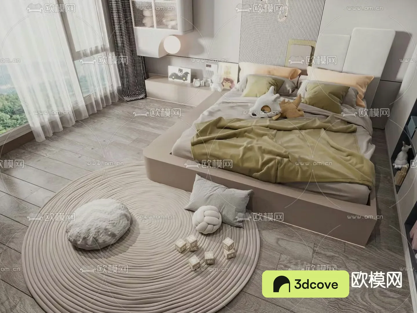 Modern children’s bed