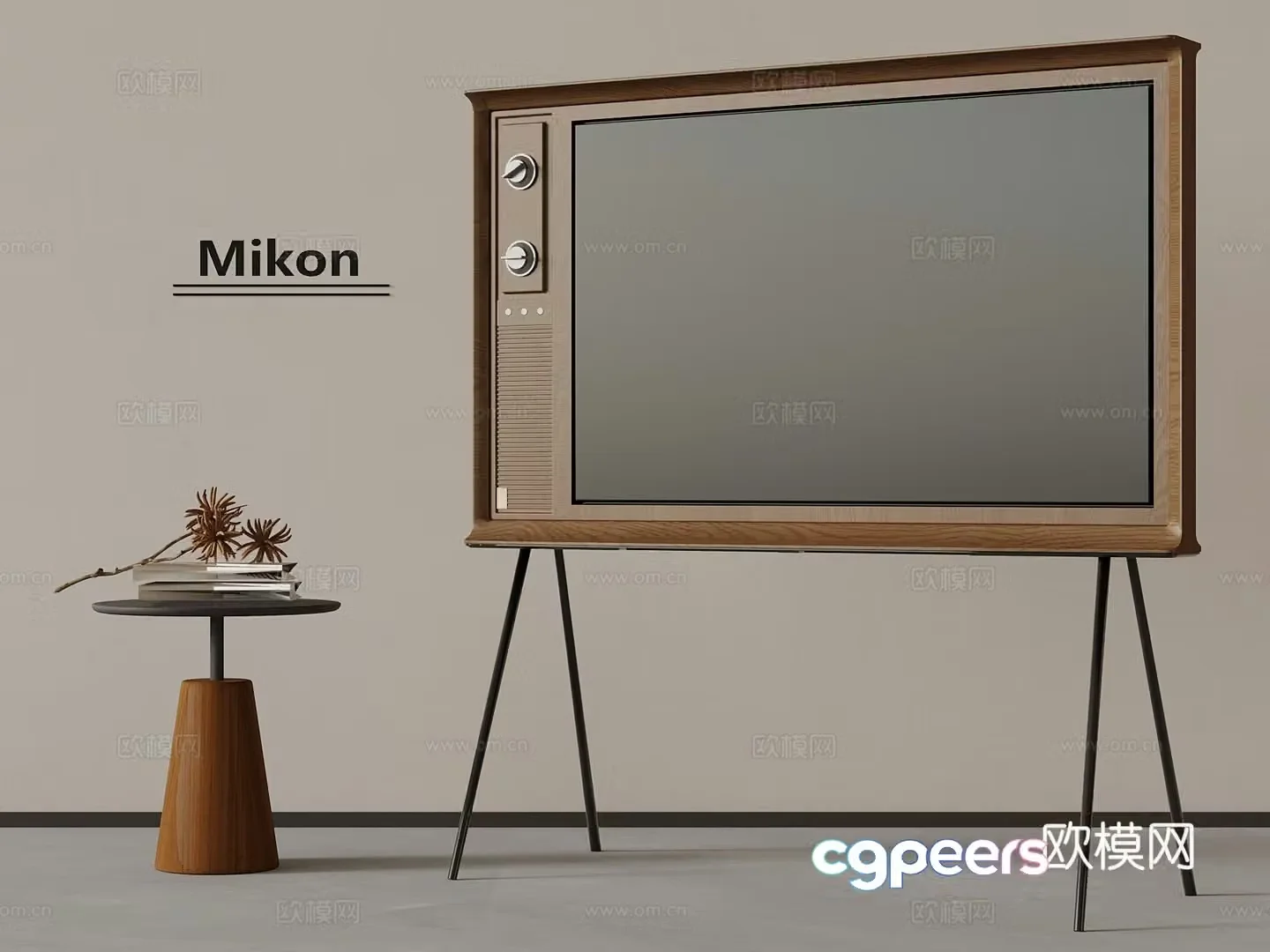 Modern TV stand Mobile TV 3d model