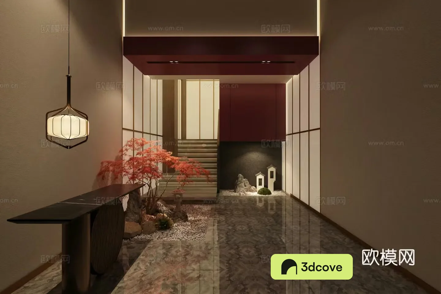 Teahouse foyer