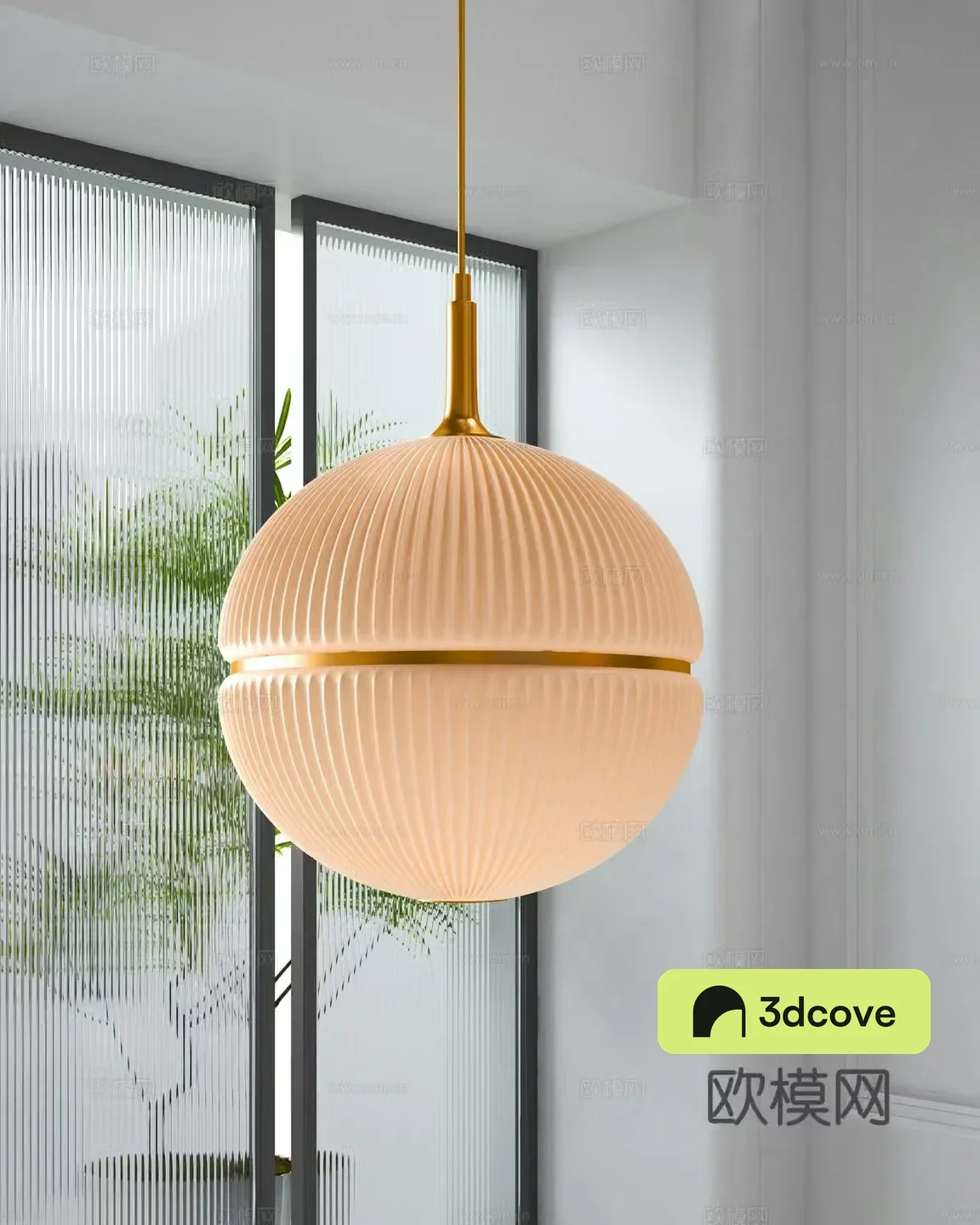 Modern chandelier