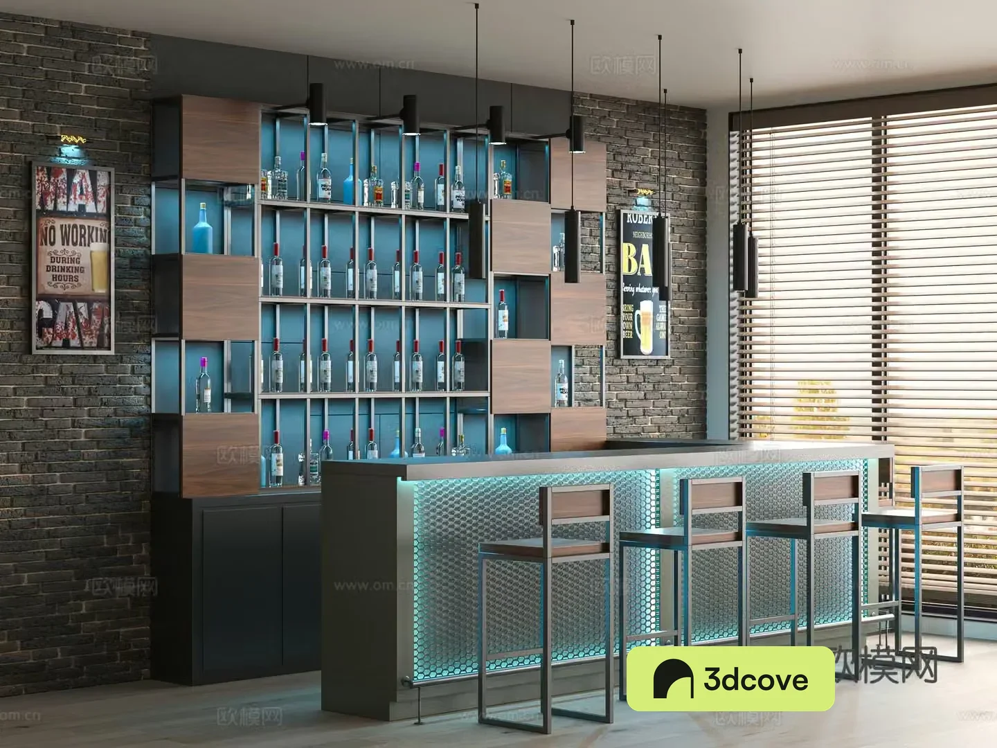 Modern bar