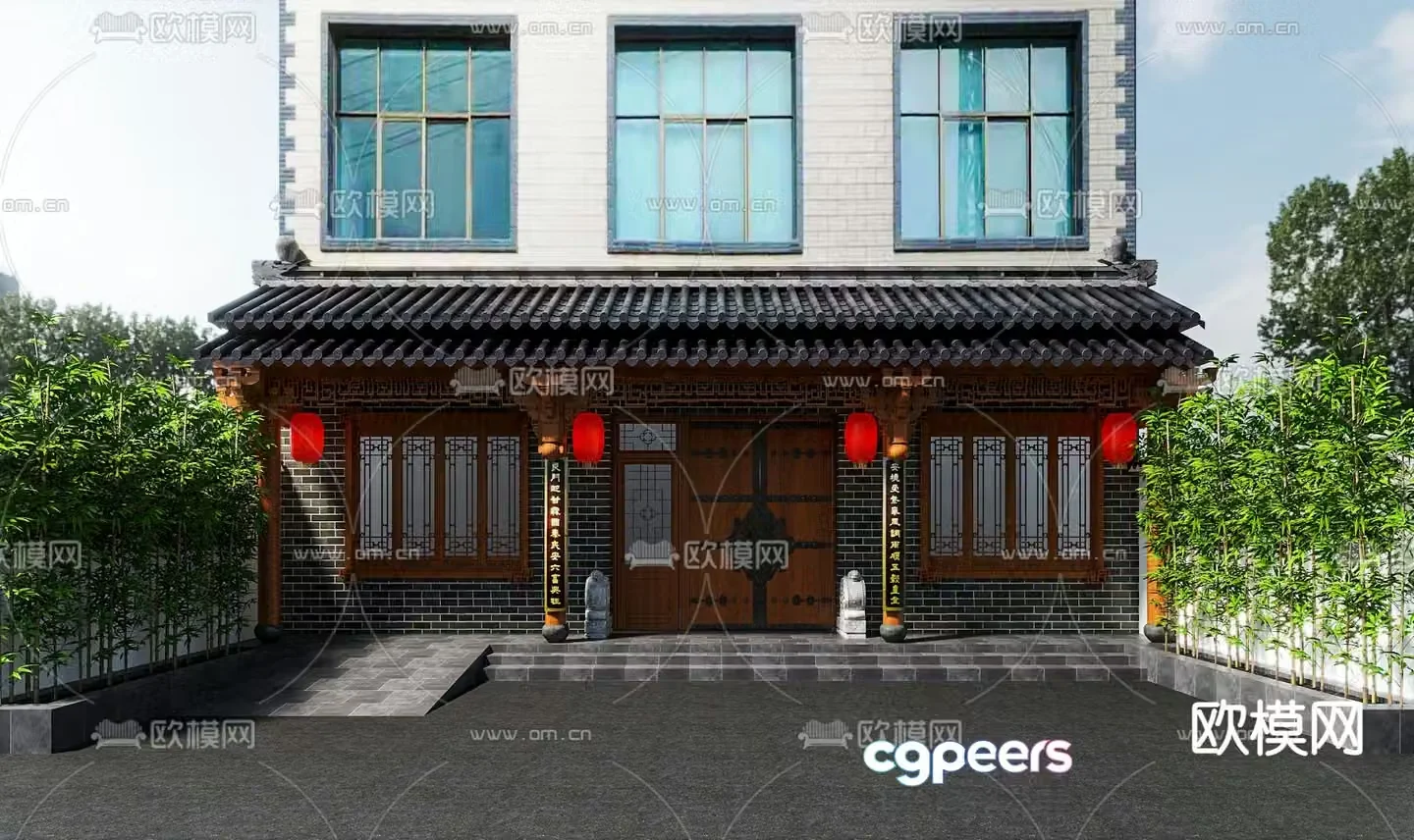 3D model of Chinese ancient architecture