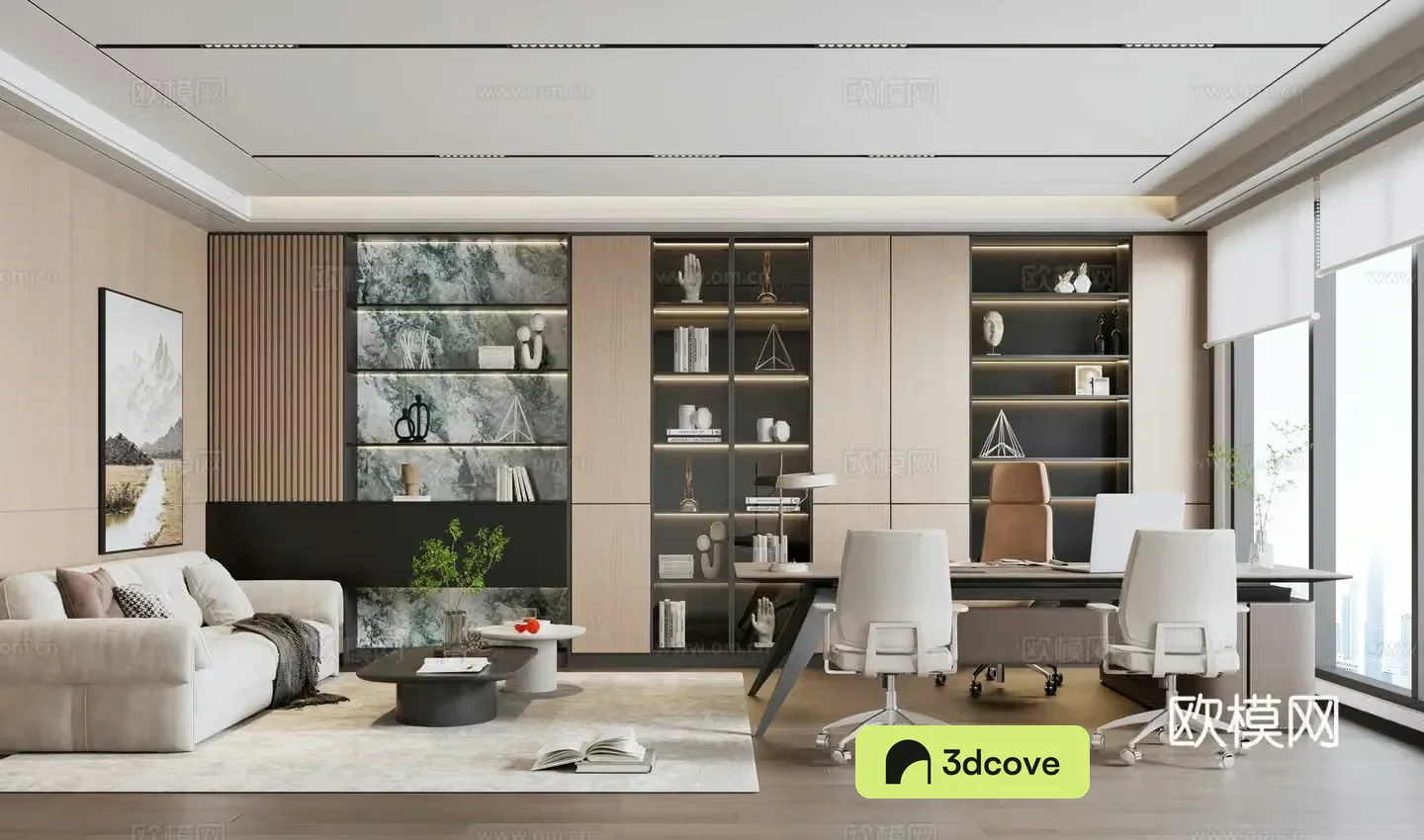 Modern manager office
