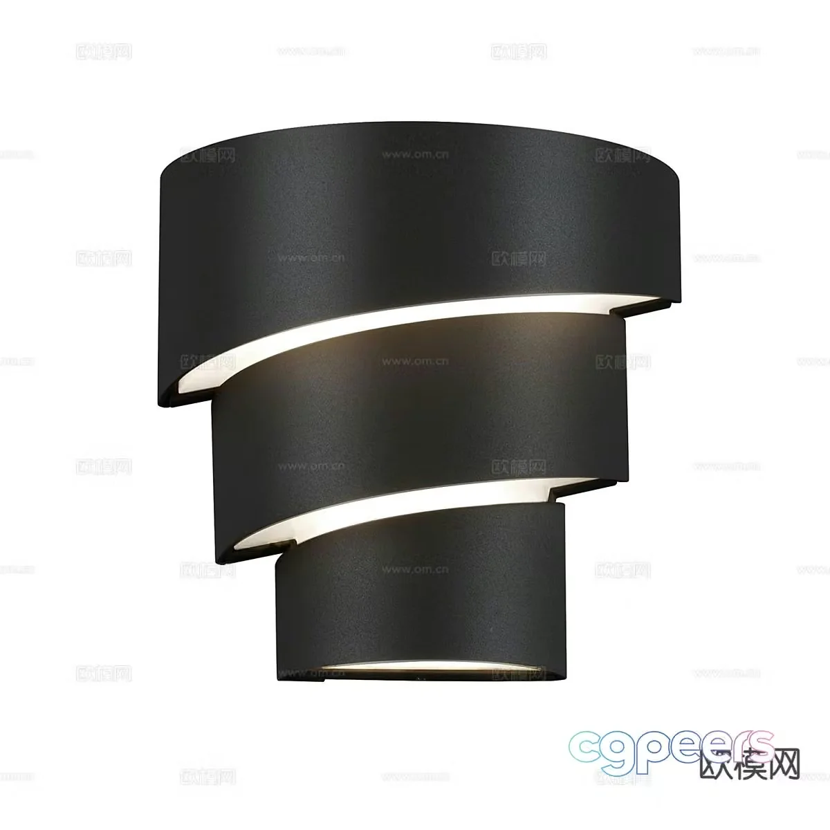 Modern minimalist ceiling lamp 3d model