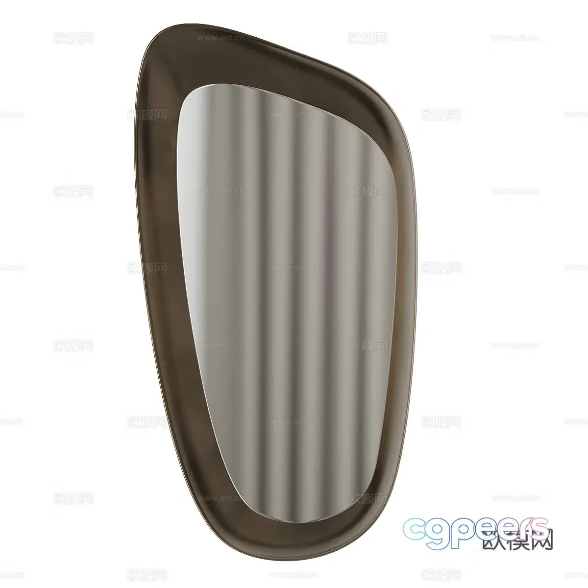 Mirror decorative mirror 3d model
