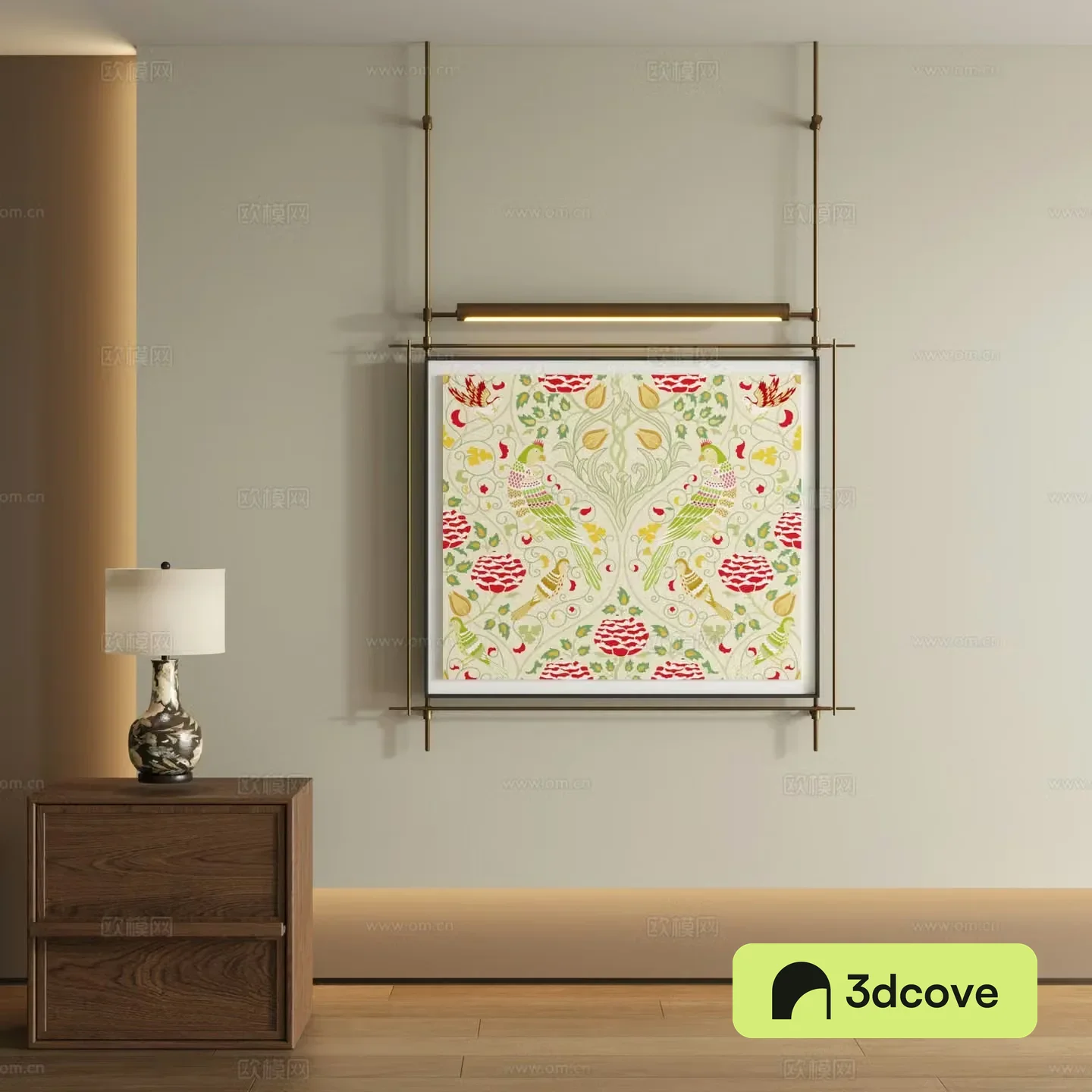 Modern boom decorative painting