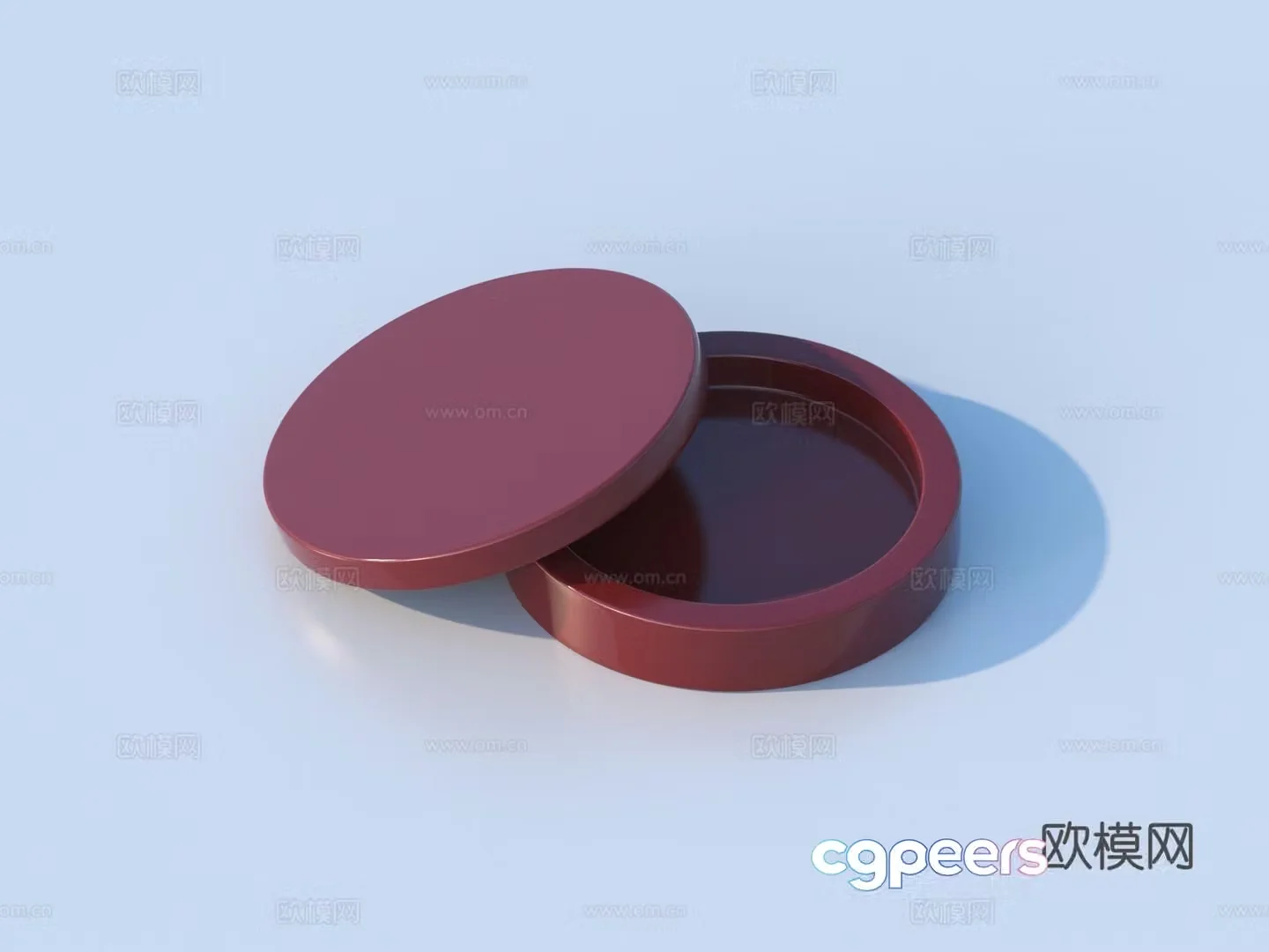 Simple ashtray 3d model