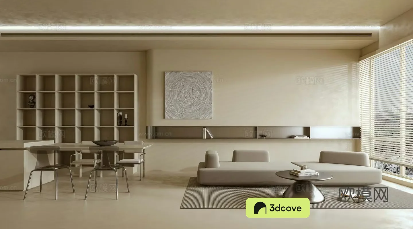 Wasabi Living and Restaurant 3D Model