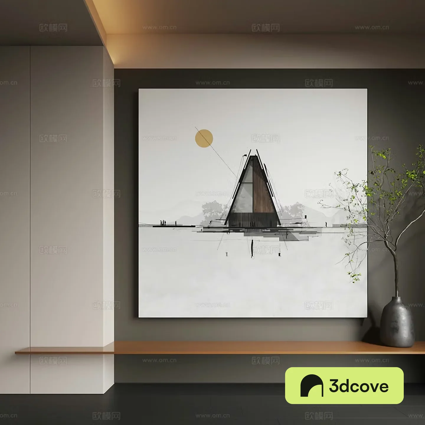Modern hanging paintings Modern decorative paintings Abstract painting Living room hanging paintings
