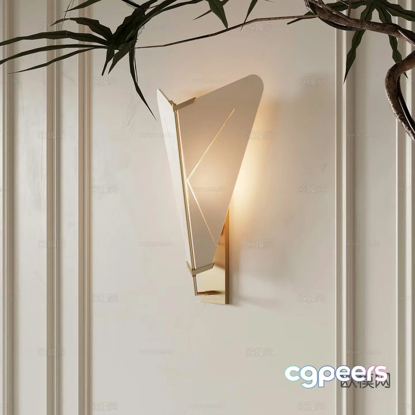 26 wall lamp French wall lamp bedside lamp decorative lamp 3d model