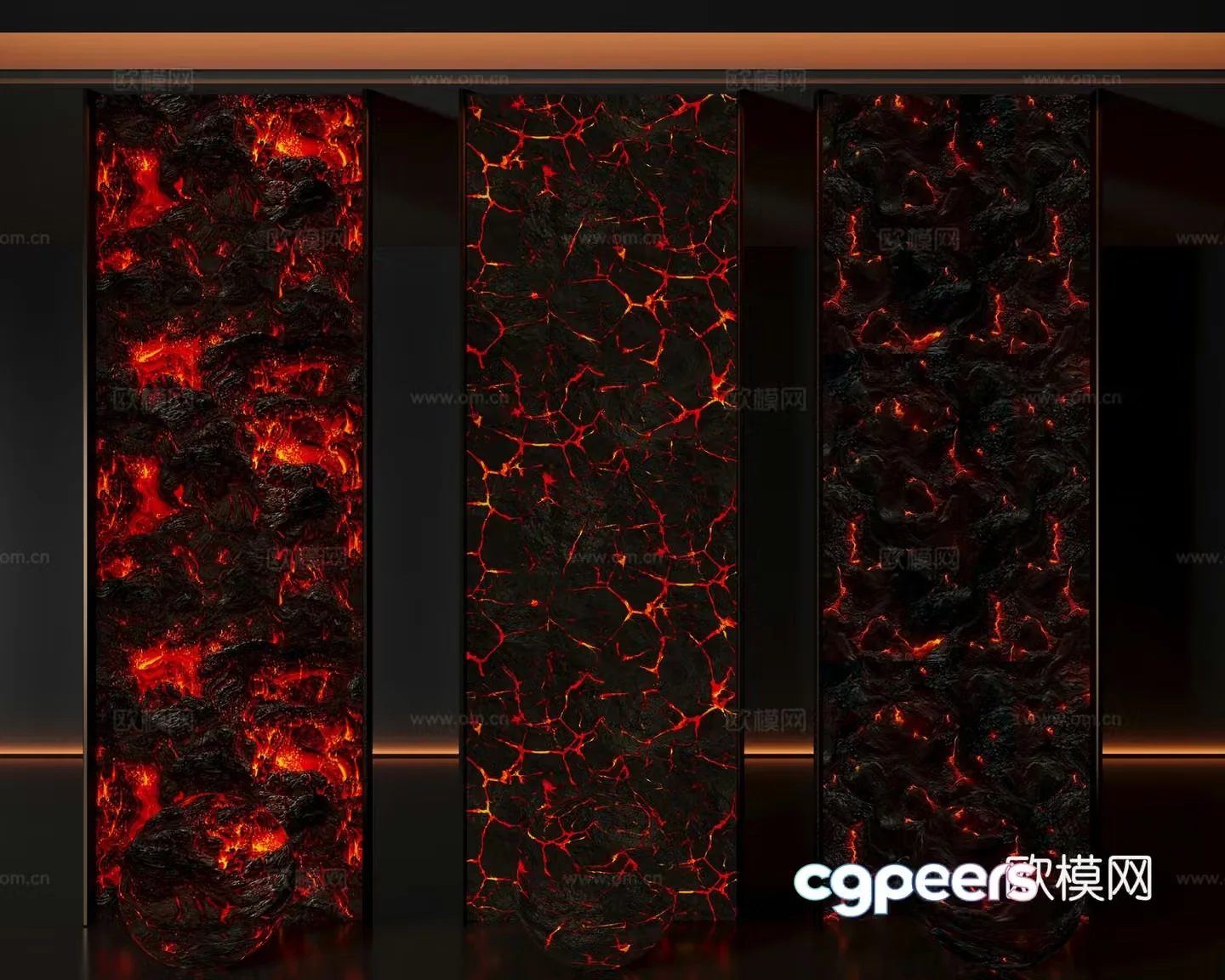 Volcanic rock 3d model