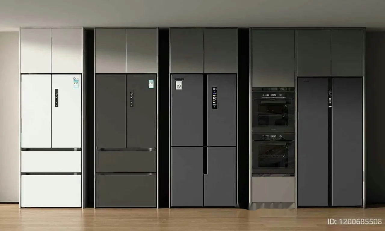 Modern Kitchen Appliances 3D Model – 23105 – VRAY Render
