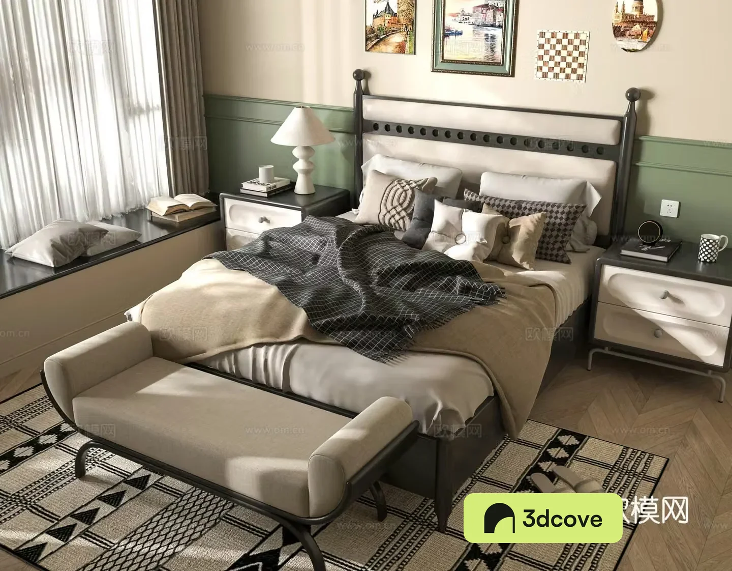 French bedroom