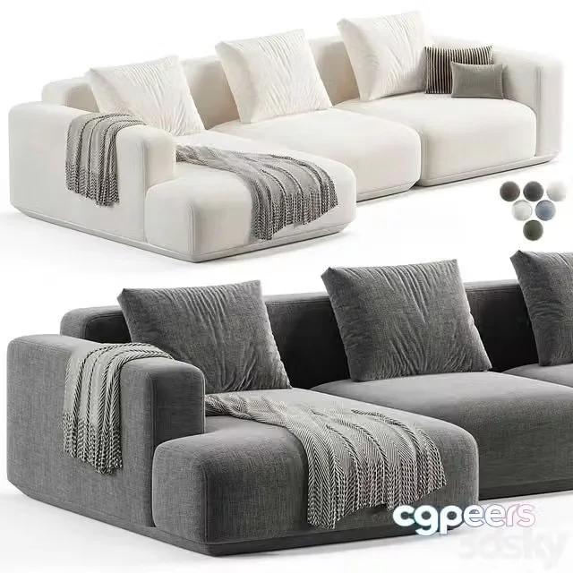 3ds Max Free – Corner Grant Sofa By Lavsit
