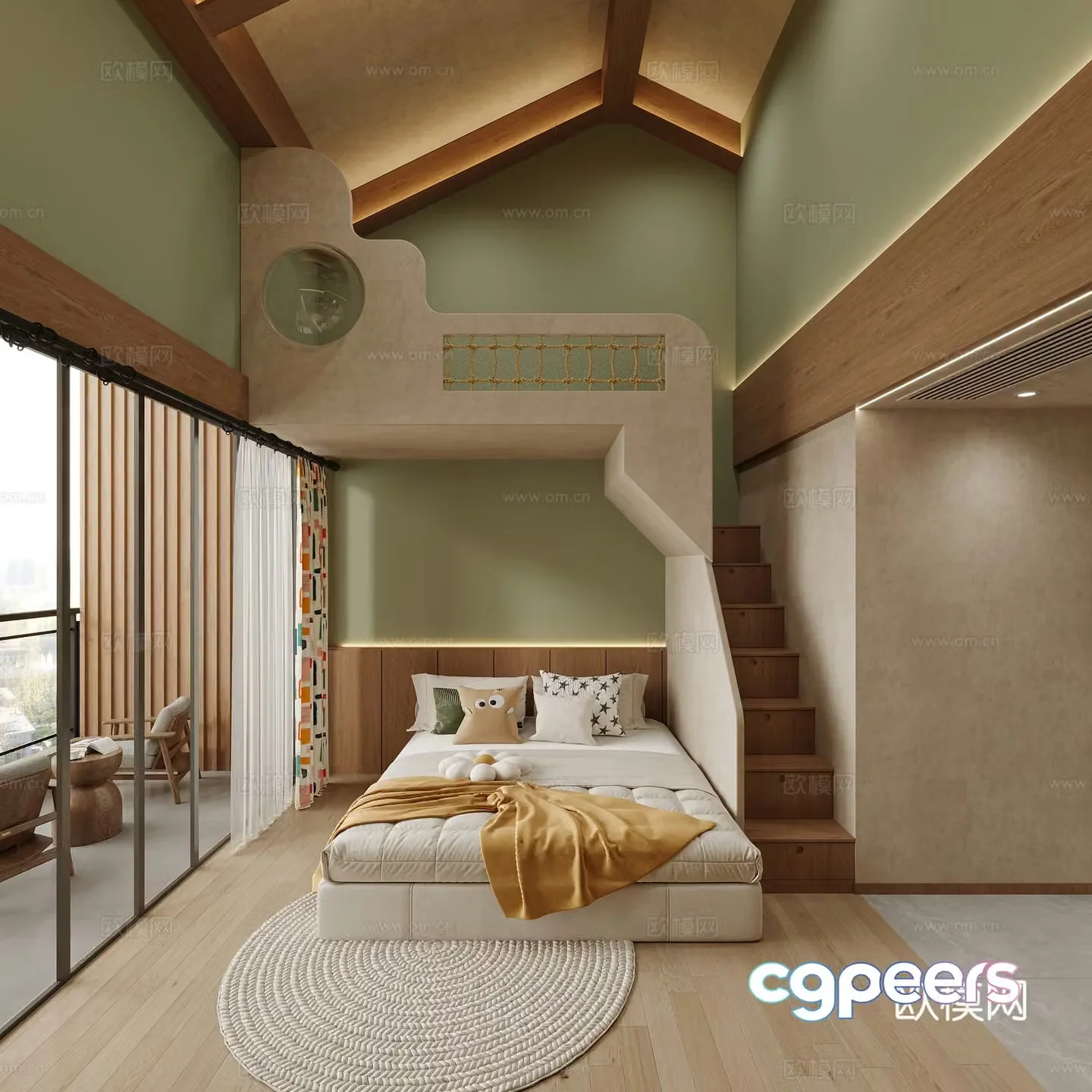 åº­ åº­ æˆ¿ room room family room children’s room 3D model