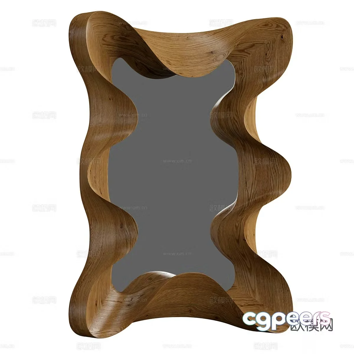 Mirror special shaped mirror full body mirror 3d model