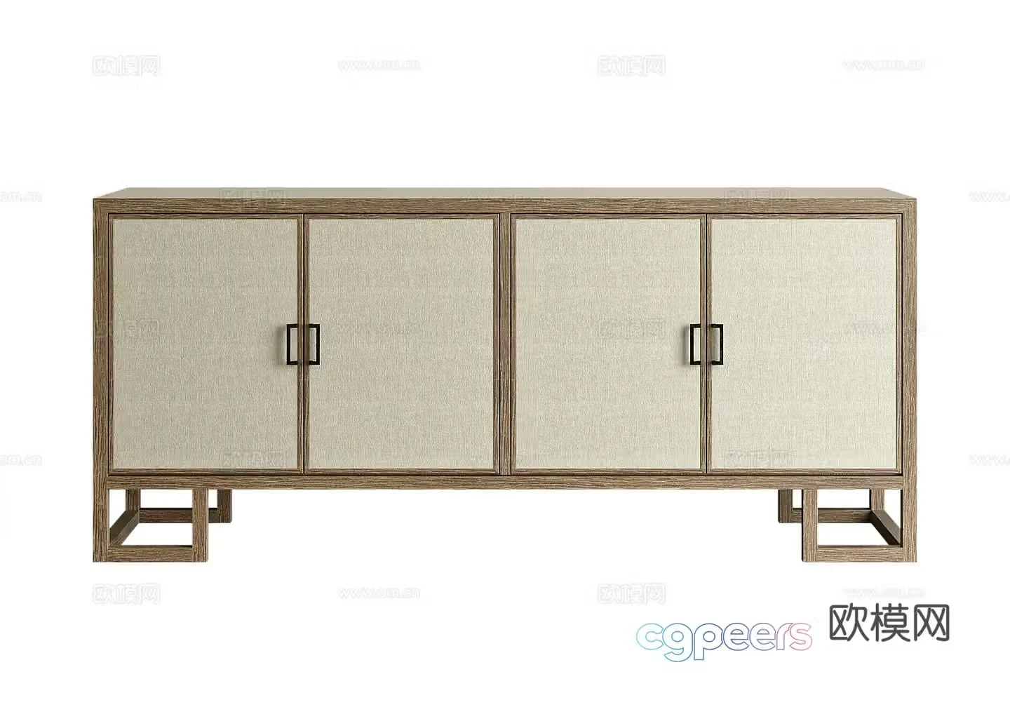 Modern sideboard 3D model
