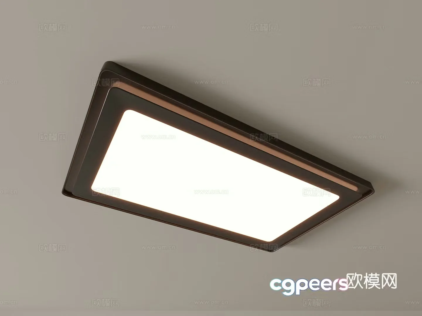 Modern ceiling lamp Geometric ceiling lamp Bedroom lamp Artistic shaped lamp Fashion living room lamp 3D model