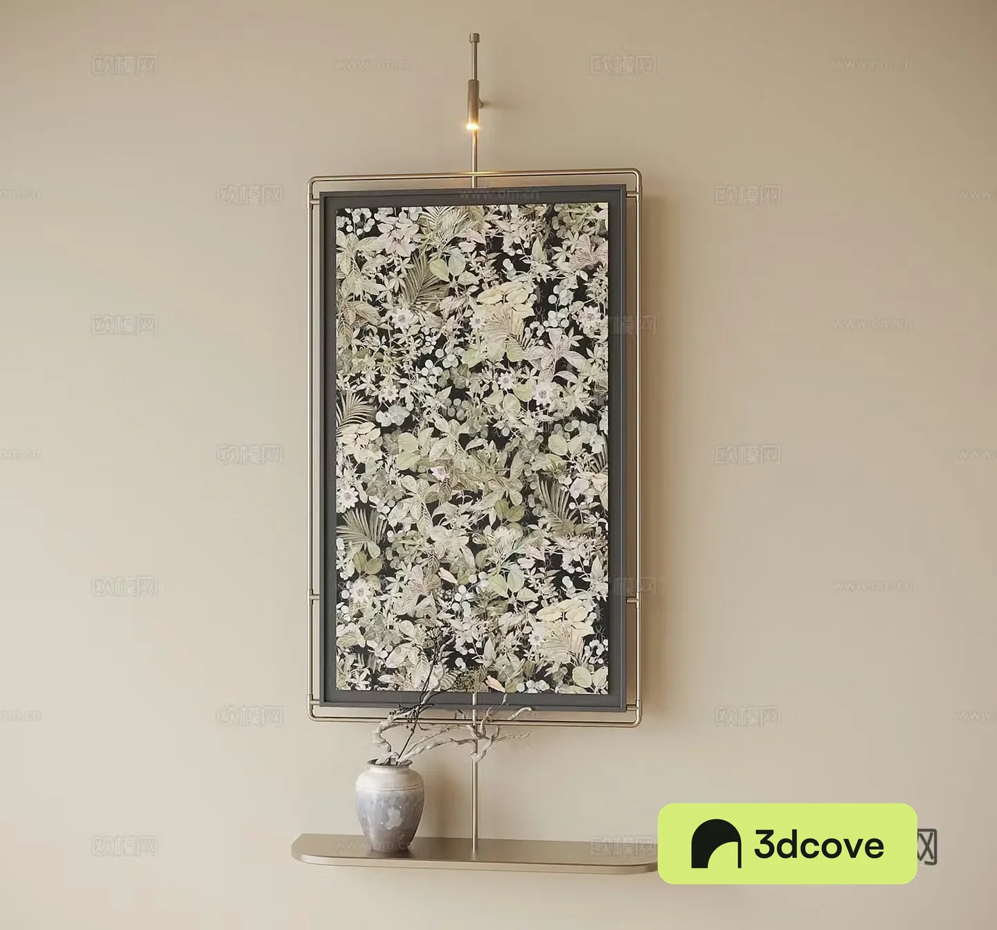 French entrance painting