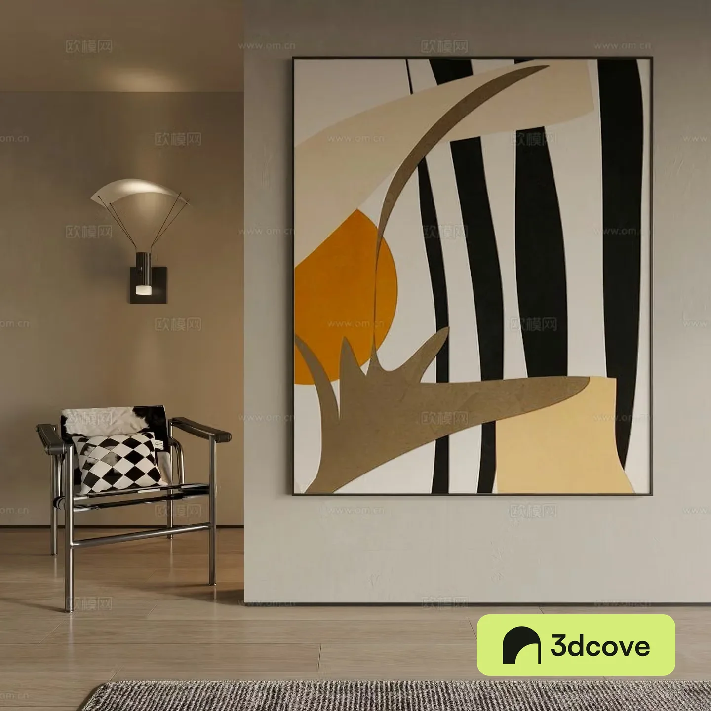 Modern decorative painting