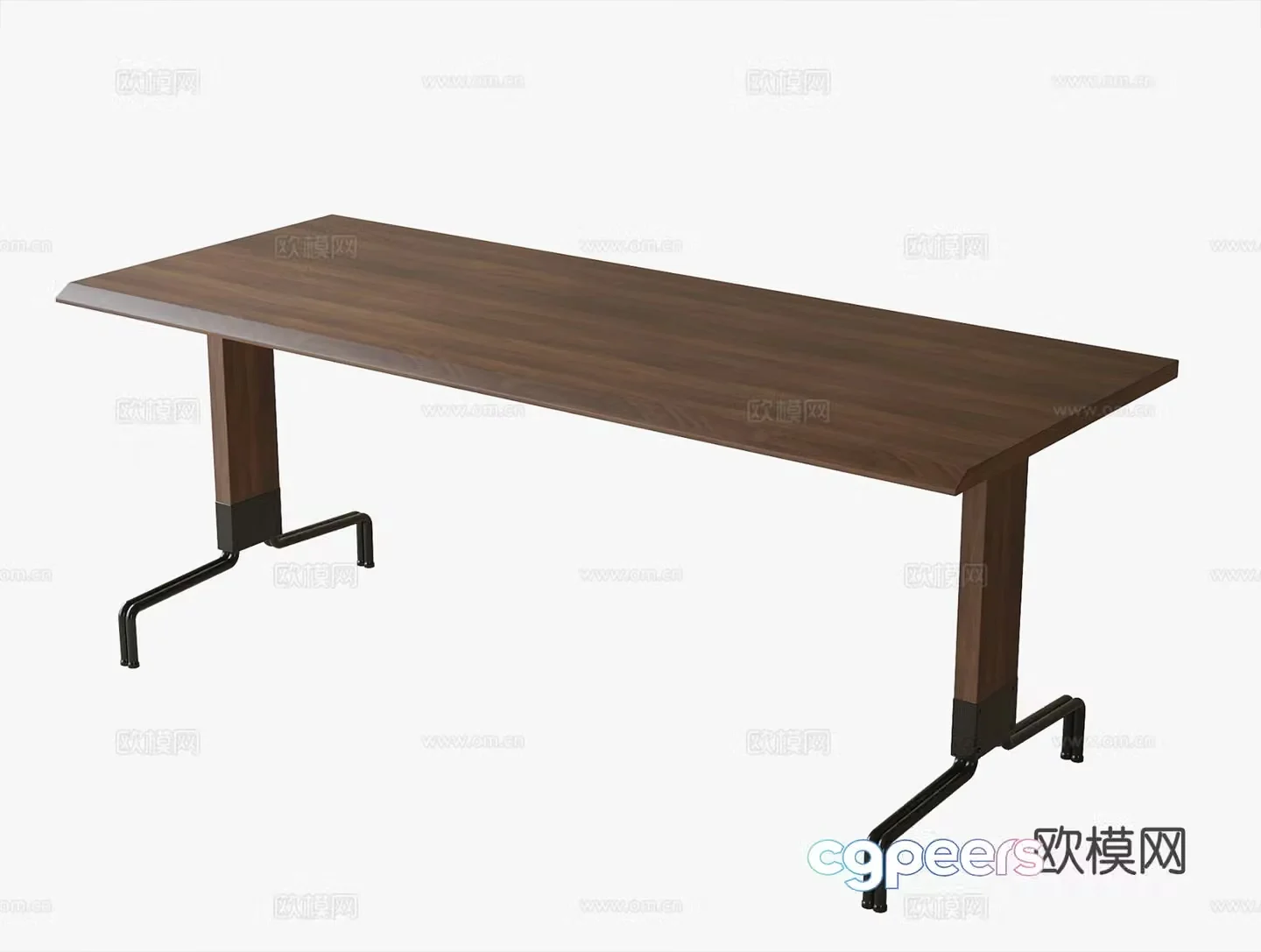 Modern lift desk lift computer desk 3d model
