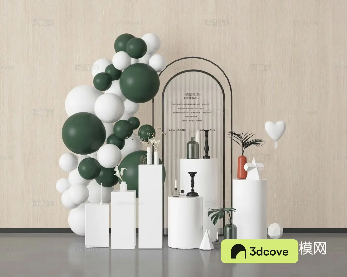 Meichen Sketch Balloon Meichen Check-in