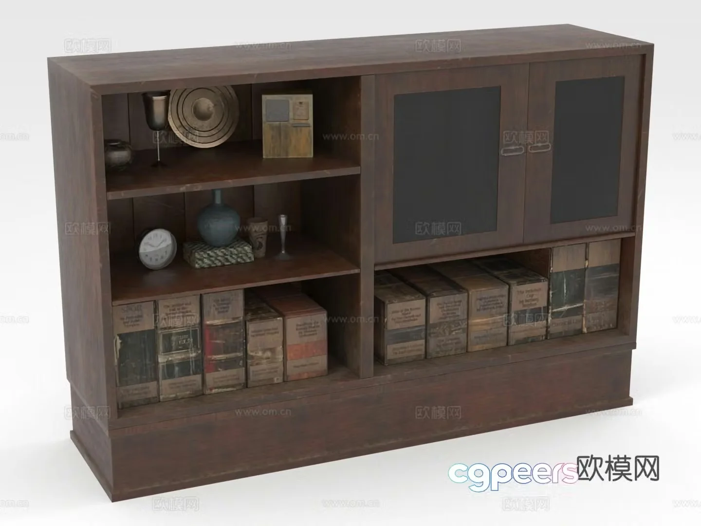 Bookshelf Storage rack Display rack 3D model