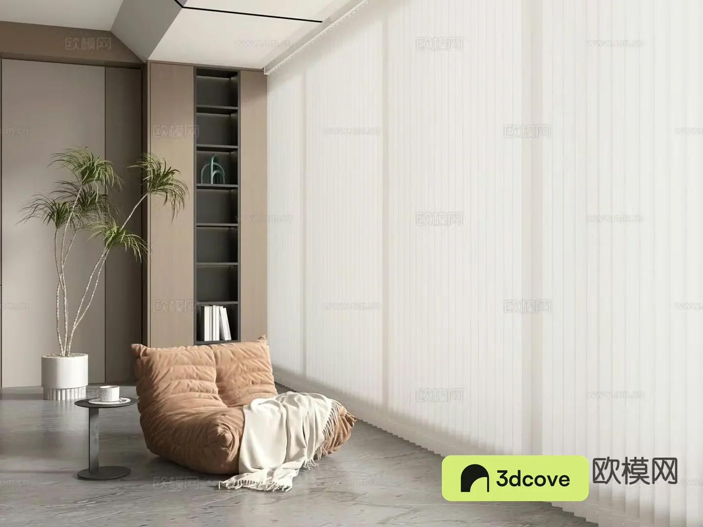 Dream curtain venetian blind lazy sofa curtain