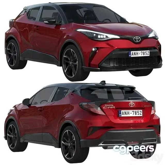 3ds Max Free – Toyota C-HR 2021